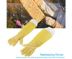 Beekeeping Protective Gloves with Long Mesh Sleeve Beginners Beekeepers Working Tool XL