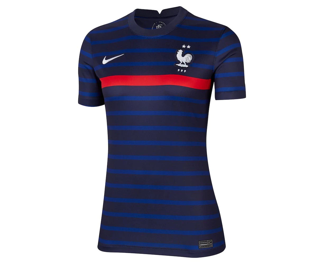 2020-2021 France Home Nike Womens Shirt