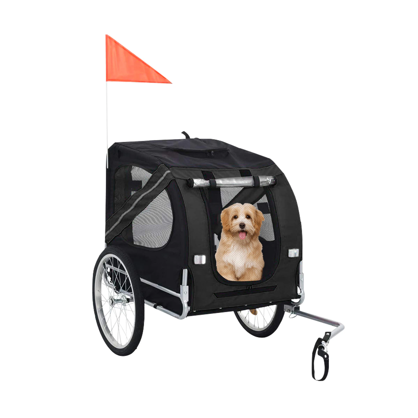 TOPET Pet Bike Stroller Bicycle Trailer Pram Pet Jogger Dog Cat Small to Medium Size