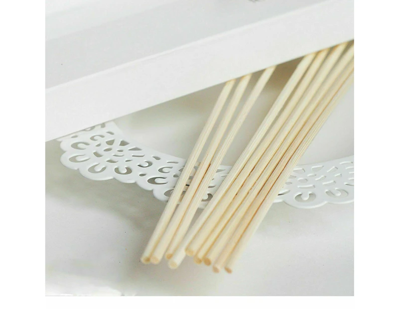 100 Pcs Premium Quality Reed Diffuser Reeds Rattan Sticks 3mm 260mm - Natural