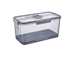 Fashion Fridge Organizer PET Premium Clear Storage - Grey 4