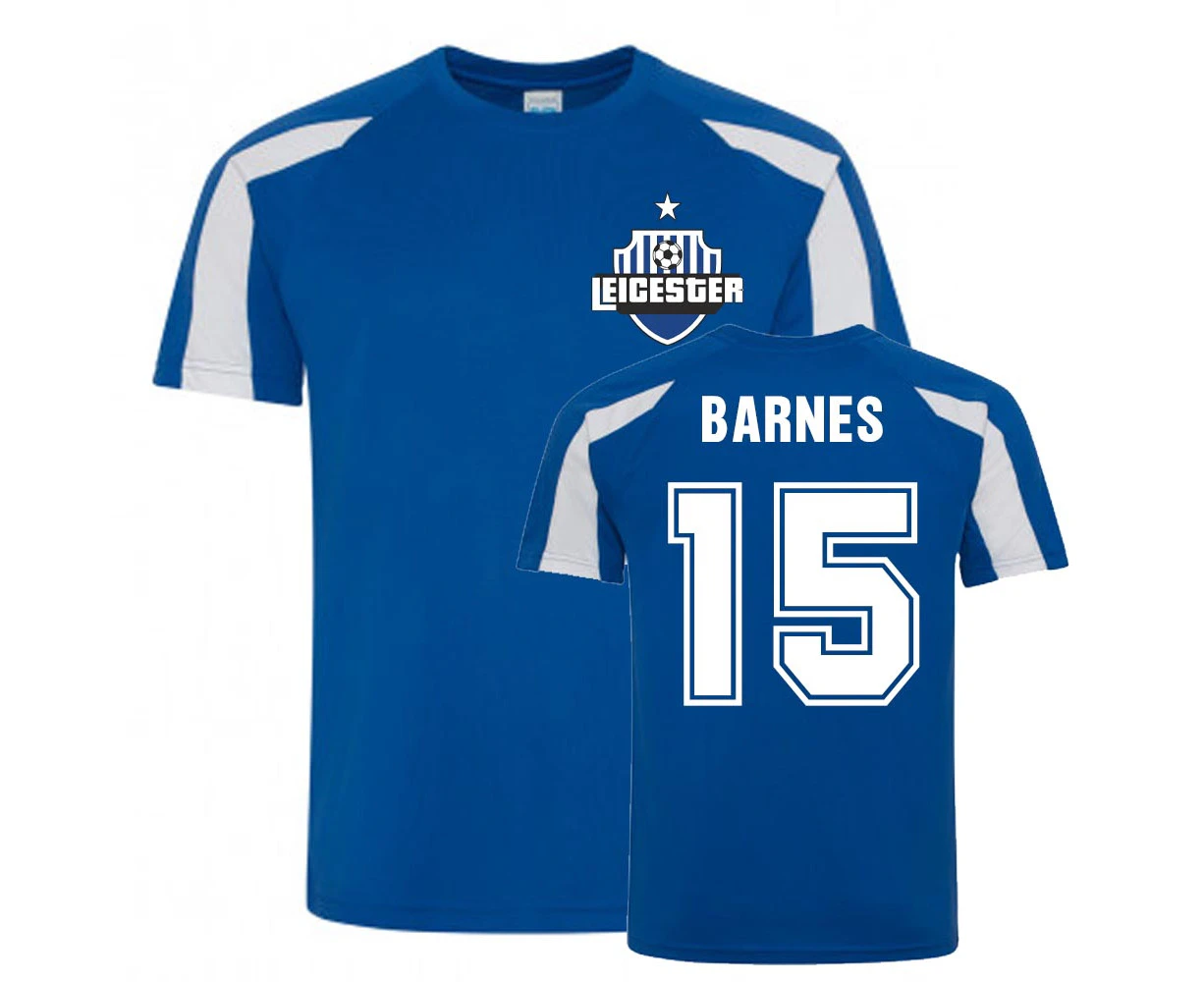 Harvey Barnes Leicester City Sports Training Jersey (Blue)