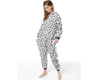 Costume Bay Adult Unisex Spotty Dog Onesie Kigirumi Animal Pajamas Halloween Costume Jumpsuit Sleepwear