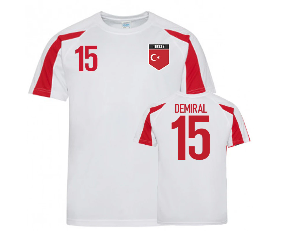 Turkey Sports Training Jerseys (Demiral 15)