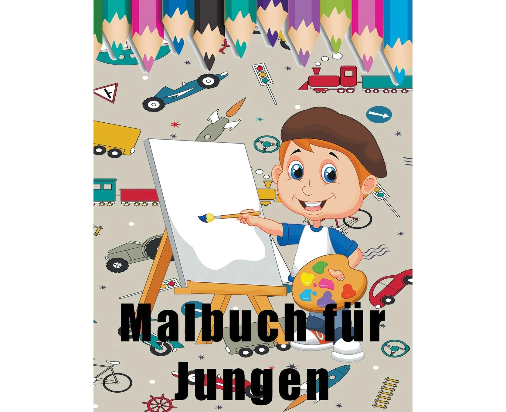 Malbuch Fur Jungen [German]