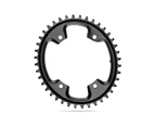 absoluteBLACK Oval PREMIUM Shimano CX R9100/9000/8000/6800 1X 110BCD 4 Hole NW Chainring Black / 42T - Black