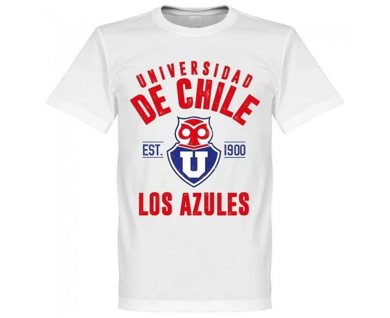 Universidad de Chile Established T-Shirt - White