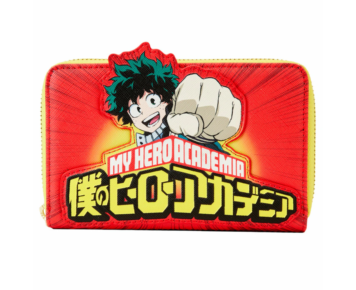 My Hero Academia Izuku Punch Zip Around Wallet