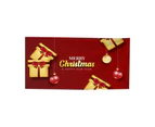 Christmas Garage Door Banner Decoration Hanging Christmas Backdrop Decoration - Red