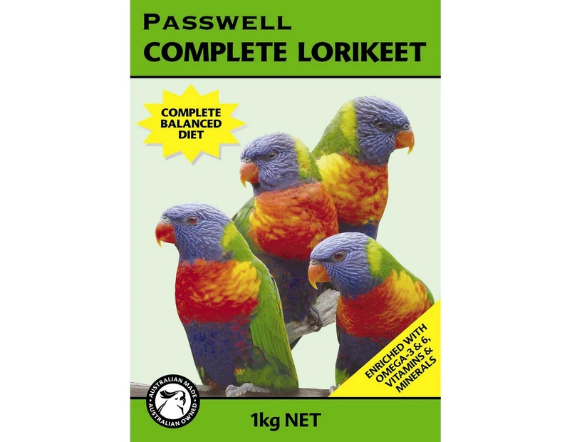 Passwell Complete Lorikeet Food Formula 1kg