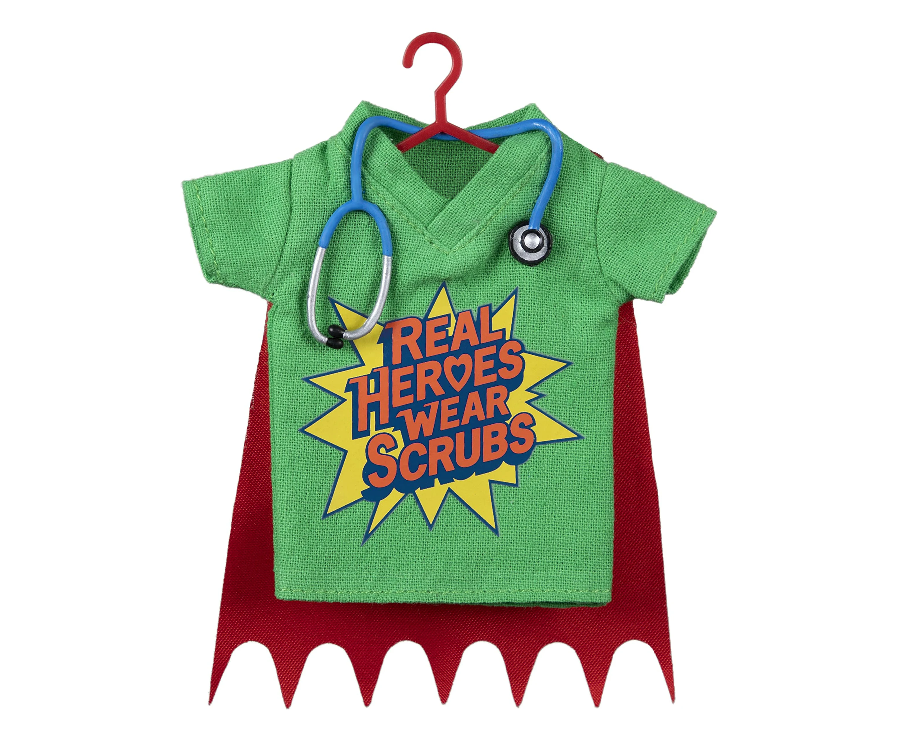 Hallmark Keepsake christmas Ornament 2022, Healthcare Hero Scrubs, Fabric