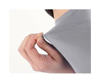 3 Pairs Cooling Sport Arm Stretch Sleeves Sun UV Protection Covers Cycling Golf - Grey