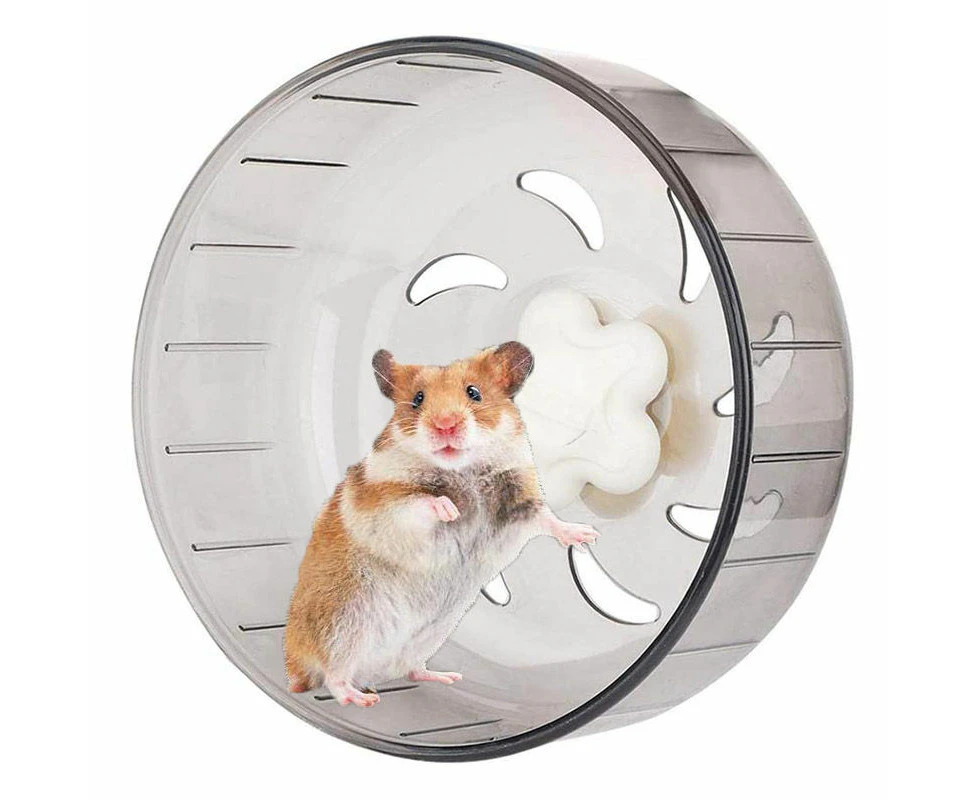 ViviPet 5.1 Inch Silent Hamster Wheel Exercise Running Wheel-Gray