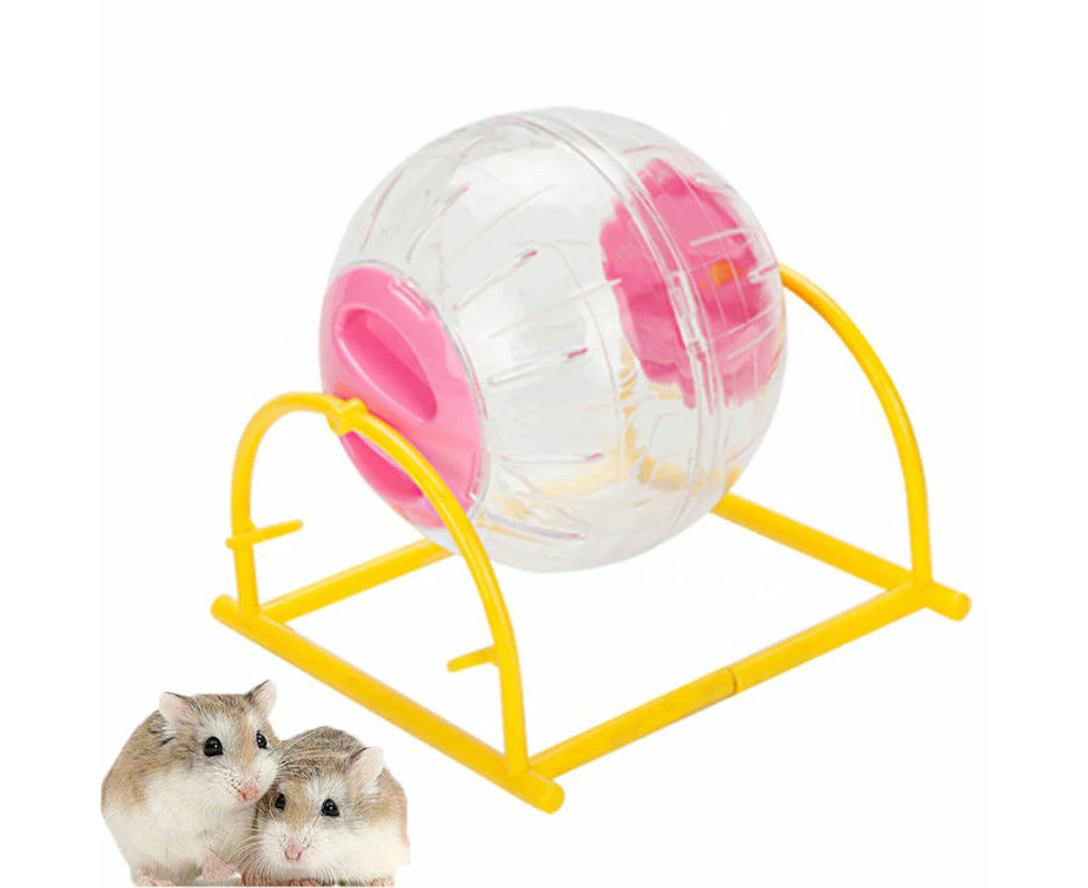 ViviPet Cute Hamster Running Ball Silent Exercise Wheel-Red