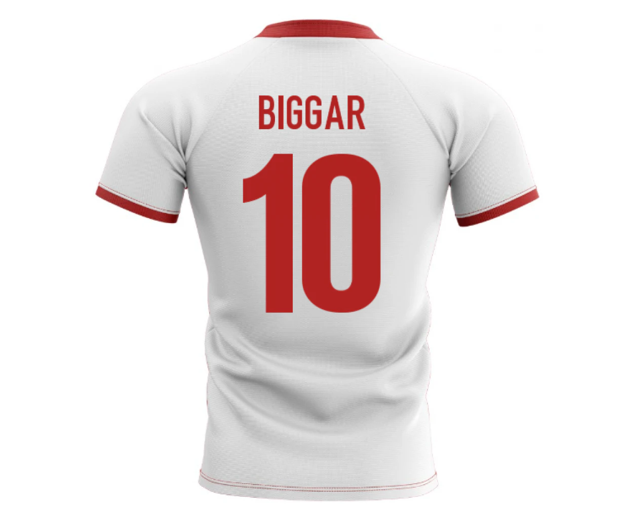 2023-2024 Wales Flag Concept Rugby Shirt (Biggar 10)