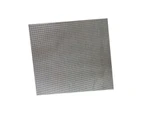 100PCS Tin Foil Aluminium Wrapping Square Chocolate Wrappers 10CM - Silver/Embossed