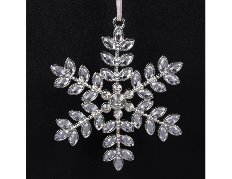 Christmas Tree Ornaments - Crystal Snowflake