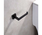 Toilet Paper Holder Matte Black, Toilet Tissue Roll Holders Dispenser and Hangers