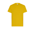 Crewneck T-Shirt /Tshirt / Short Sleeve / Premium Cotton Daisy Yellow Colour