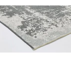 Cheapest Rugs Online Rustic Abstract 2 In 1 Reversible In Grey Rug