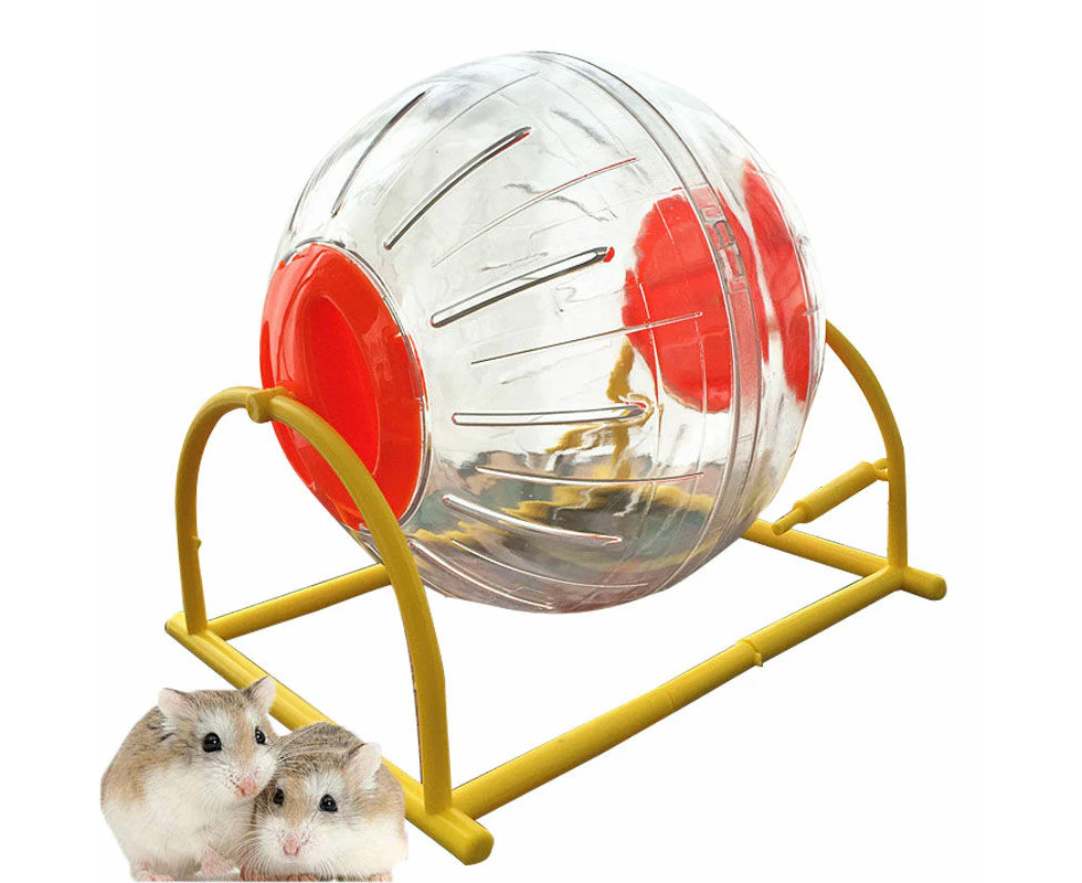 ViviPet Cute Hamster Running Ball Silent Exercise Wheel-Orange