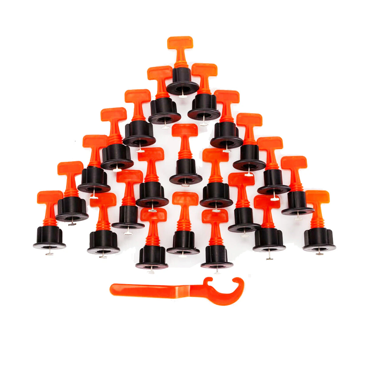 150X Tile Leveling System Clip Levelling Spacer Reusable Tiling Tool Wall Floor