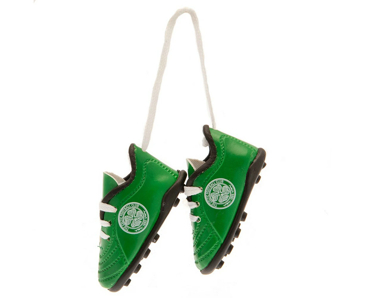 Celtic FC Football Boots Hanging Decoration (Green/White) - TA10615