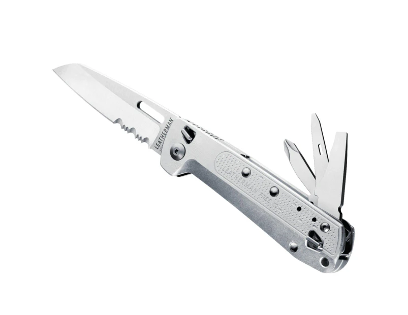 Leatherman FREE K2X Multi-Tool & Pocket Knife | 8 Tools Silver