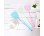 Fly Swatter 3 Pack Manual Plastic Fly Swat Set Wasp Pest Pest Control with Strong Flexible Handle Heavy Duty Multi Pack