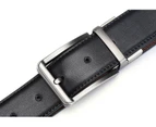 Men's Genuine Leather Dress Belt, Classic Designs for Work Business and Casual-2 #