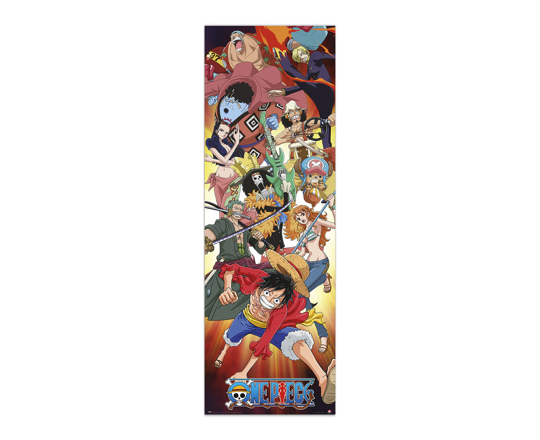 One Piece Poster - 20.8 x 62.2 inches / 53 x 158 cm - Shipped Rolled Up - Cool Posters - Art Poster - Posters & Prints - Door Posters - Gift for y - MKTPs