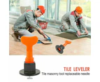 50/200 Tile Leveling System Clips Levelling Spacer Tiling Tool Floor Wall Wrench