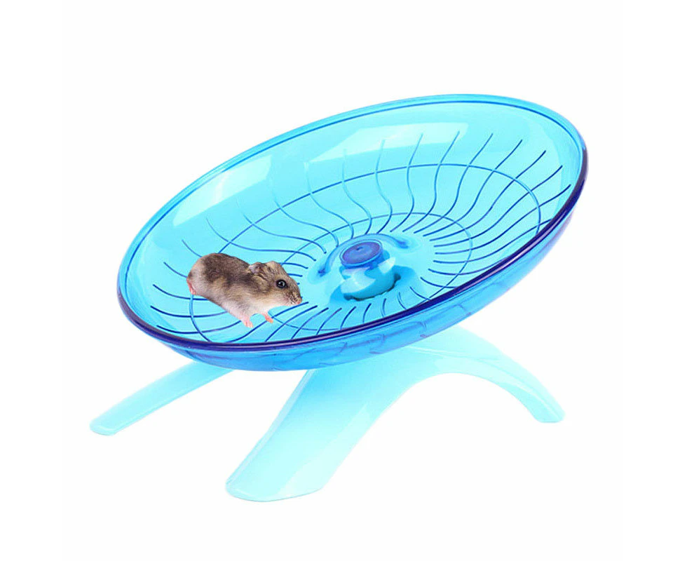 ViviPet Hamster Silent Running Exercise Wheel Small Pet Toy-Blue