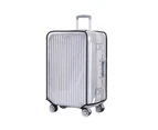 Transparent Travel Luggage Case Cover Suitcase Trolley Case Protective Bag Dustproof Protector (26 Inches)