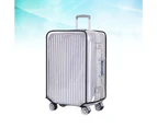 Transparent Travel Luggage Case Cover Suitcase Trolley Case Protective Bag Dustproof Protector (26 Inches)