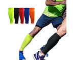 1Pc Sports Honeycomb Compression Calf Leg Sleeve For Pain Relief Running Cycling - Red-1 Piece