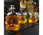 Creative Star Wars Force 750ml Glass Decanter with 2 Whiskey Glasses Bottle