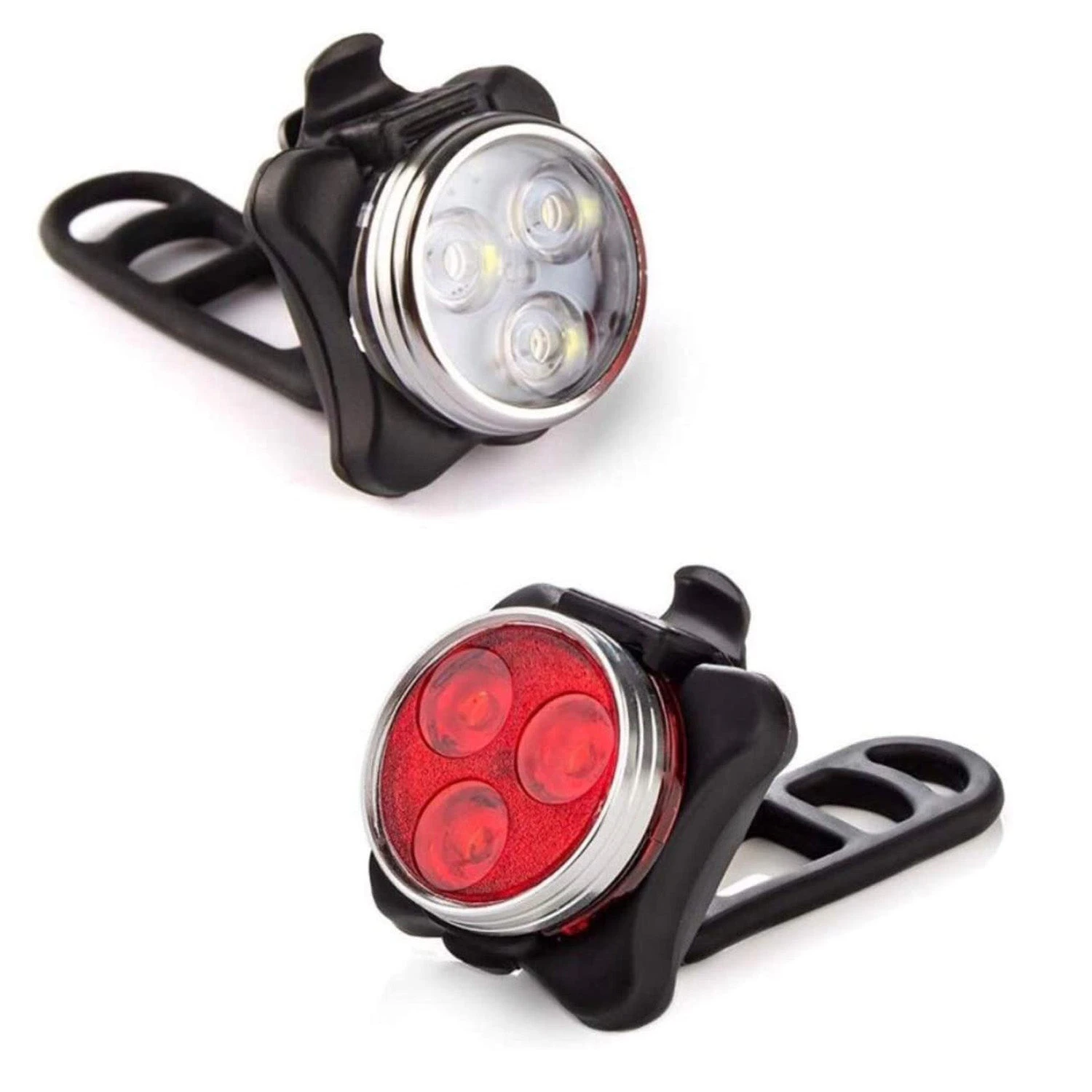 Bike Lights Front and Back Rechargeable Water Resistance IPX4