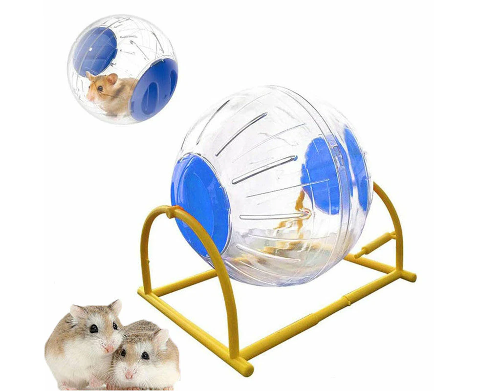 ViviPet Cute Hamster Running Ball Silent Exercise Wheel-Blue