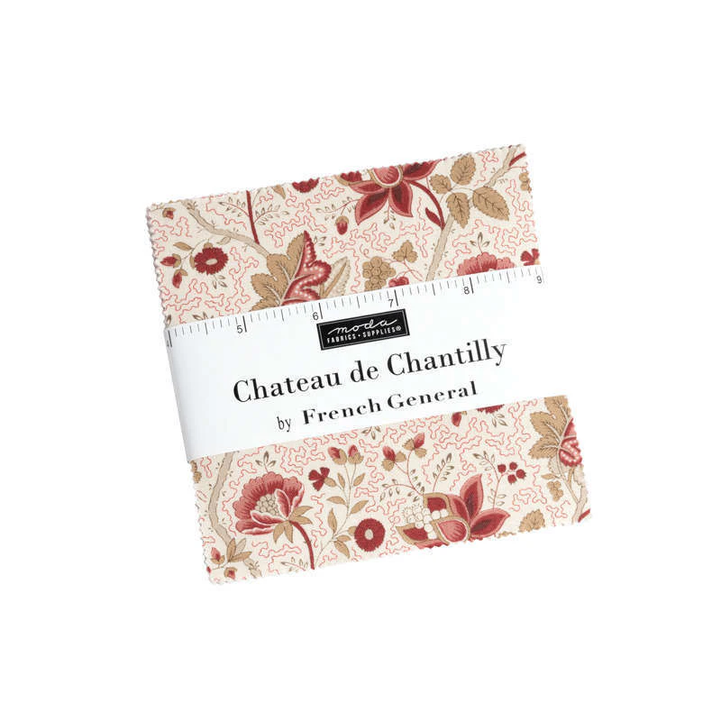 Moda Chateau de Chantilly Charm Pack Fabric by French General Quilting Sewing Craft