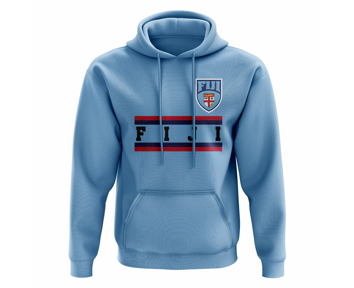 Fiji Core Football Country Hoody (Sky)