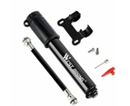 Aluminium Mini Bicycle Air Pump Bike Hand Ball Inflator Portable Cycling Tyre Au