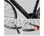 Aluminium Mini Bicycle Air Pump Bike Hand Ball Inflator Portable Cycling Tyre Au