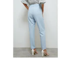 NONI B - Womens Pants / Trousers -  Straight Leg Pants - Blue