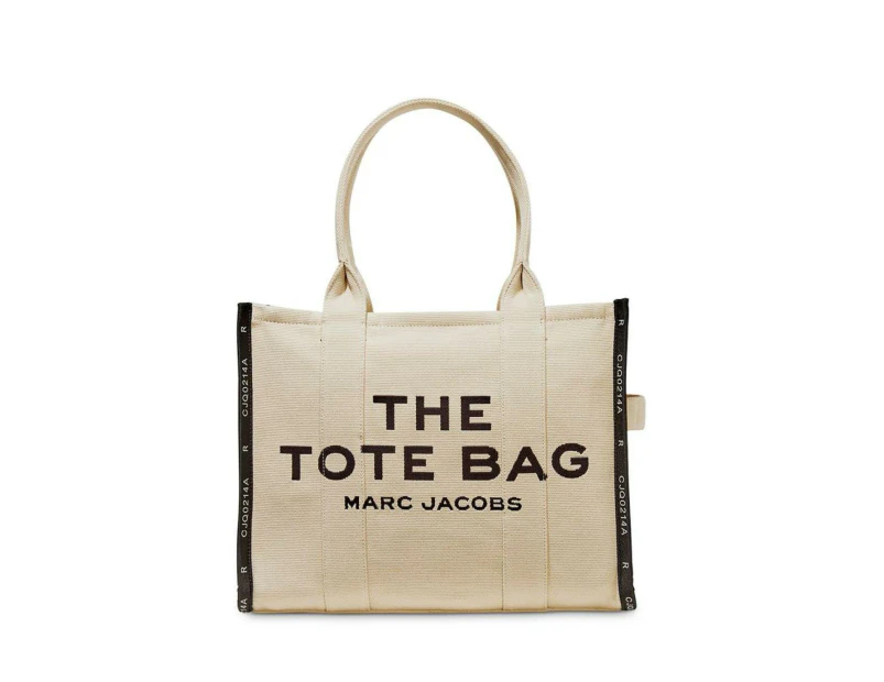 Marc Jacobs The Jacquard Tote Bag - Warm Sand/Nickel