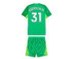 2023-2024 Man City Goalkeeper Mini Kit (Green) (Ederson M 31)