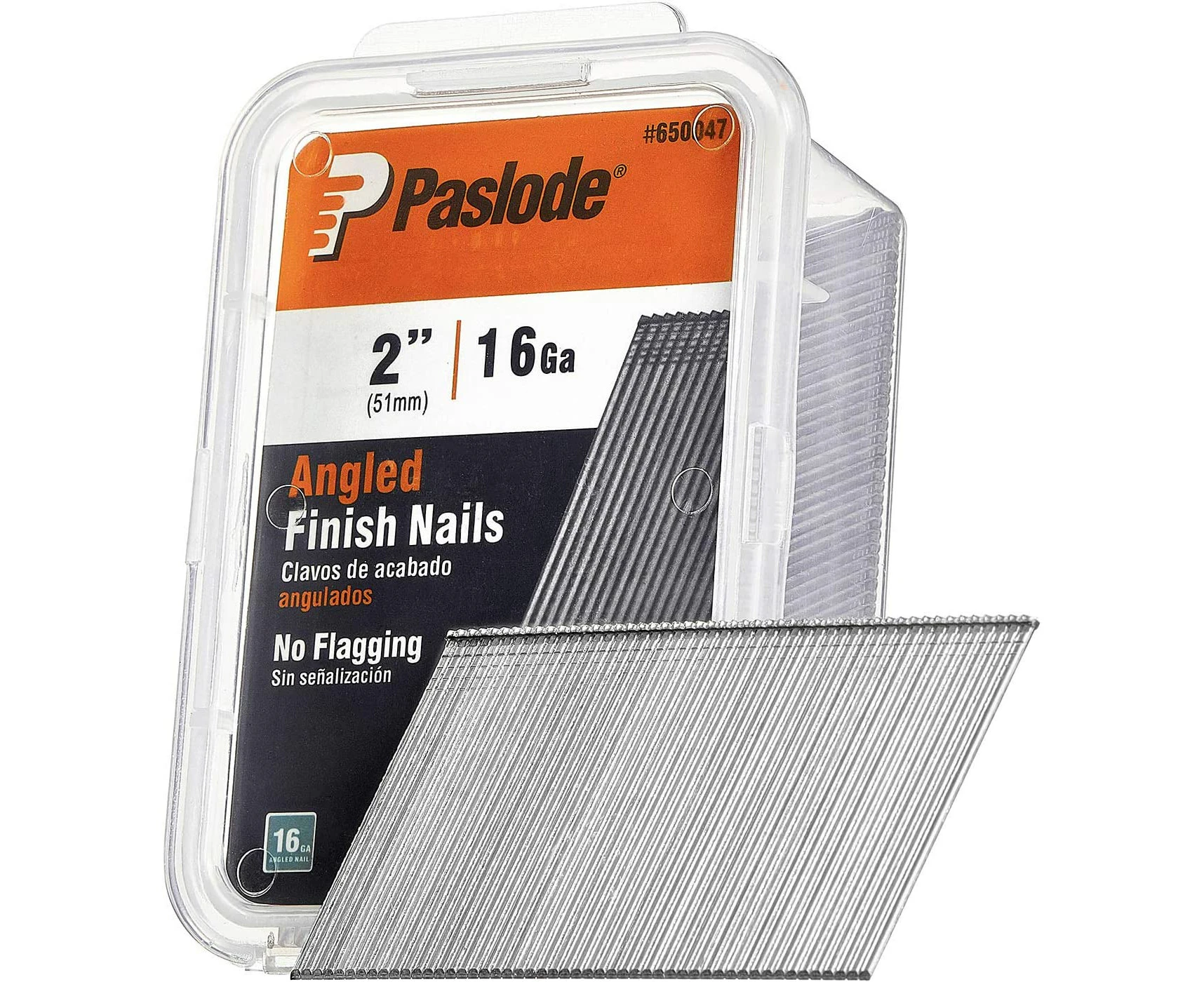 Paslode 50mm 16ga 20 Degree Angled Galvanized Finish Nails 2,000