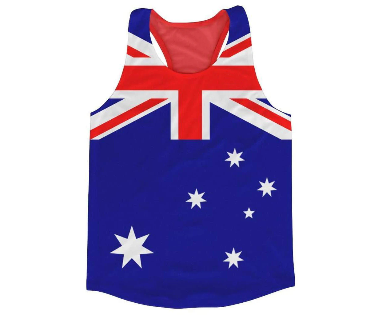 Australia Flag Running Vest