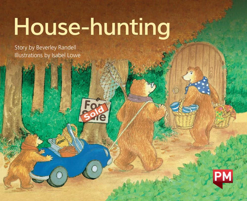 PM GREEN HOUSEHUNTING PM STORYBOOKS LEVE