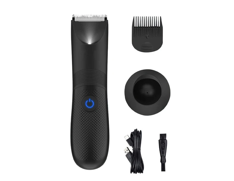 Body Trimmer For Men, All-In-One Electric Hair Clipper Ceramic Blade Heads-